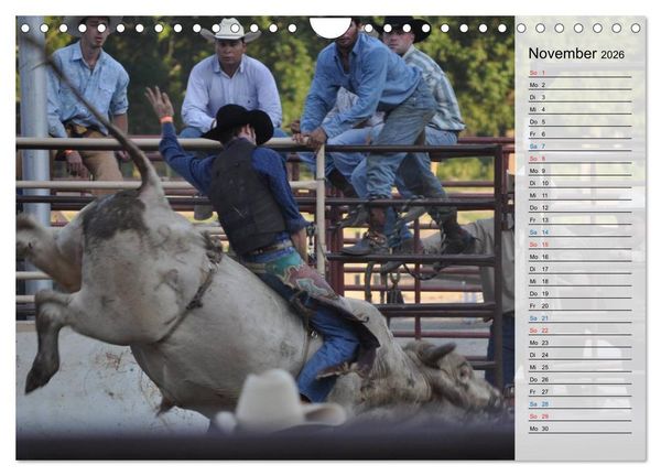 Produktbild: Faszination Rodeo (Wandkalender 2026 DIN A4 quer), CALVENDO Monatskalender