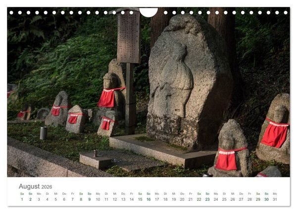 Produktbild: Japan - Orte der Stille (Wandkalender 2026 DIN A4 quer), CALVENDO Monatskalender