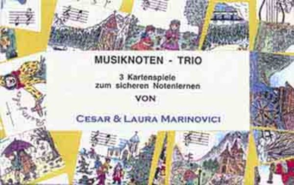 Musiknoten-Trio (Kartenspiele)