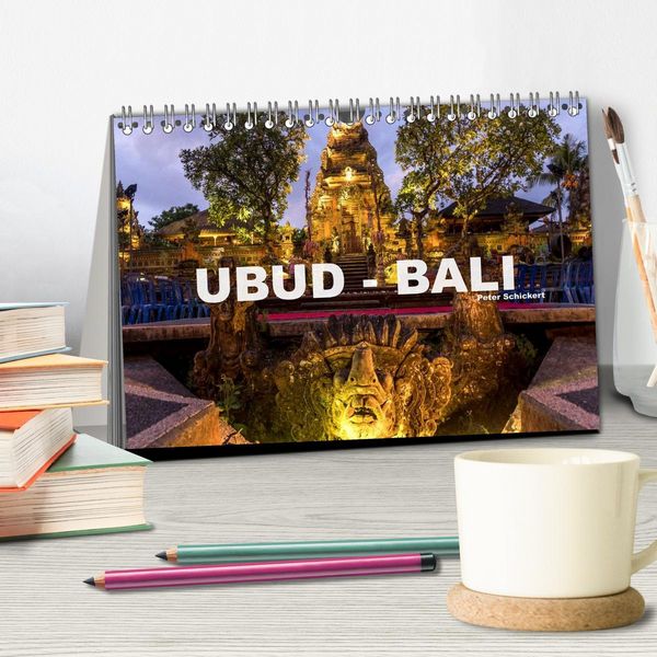 Produktbild: Ubud - Bali (Tischkalender 2026 DIN A5 quer), CALVENDO Monatskalender