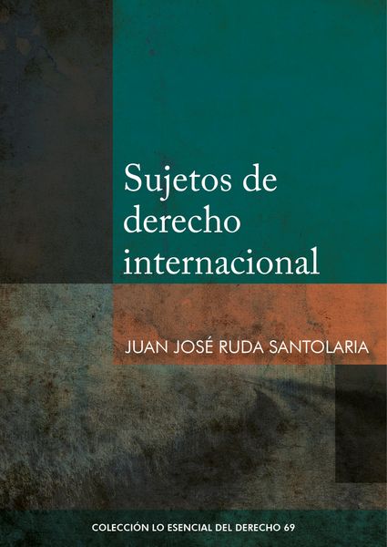 Produktbild: Sujetos de derecho internacional