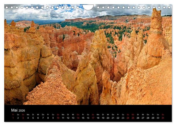 Produktbild: USA S&uuml;d-West (Wandkalender 2026 DIN A4 quer), CALVENDO Monatskalender
