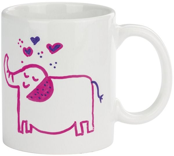 Produktbild: Marabu KiDS Porcelain und Glaspainter Tassen Malset Mia