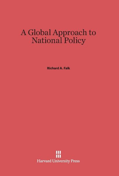 Produktbild: A Global Approach to National Policy