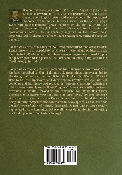 Produktbild: Cynthia's Revels; Or, The Fountain of Self-Love