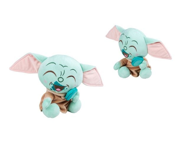 Disney Star Wars 6315870755 - Star Wars Grogu mit Macaroon, 25cm