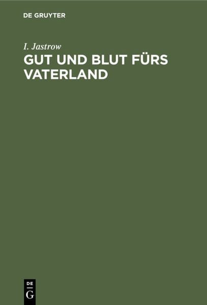 Produktbild: Gut und Blut f&uuml;rs Vaterland