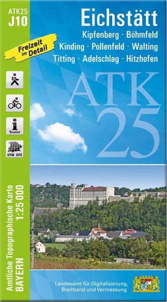 Produktbild: ATK25-J10 Eichst&auml;tt (Amtliche Topographische Karte 1:25000)