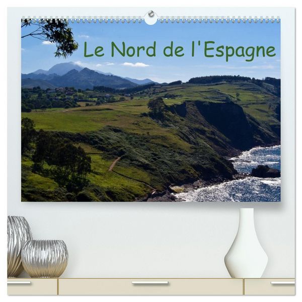 Produktbild: Le Nord de l'Espagne (Calendrier mural 2026 DIN A2 vertical) calendrier de bureau