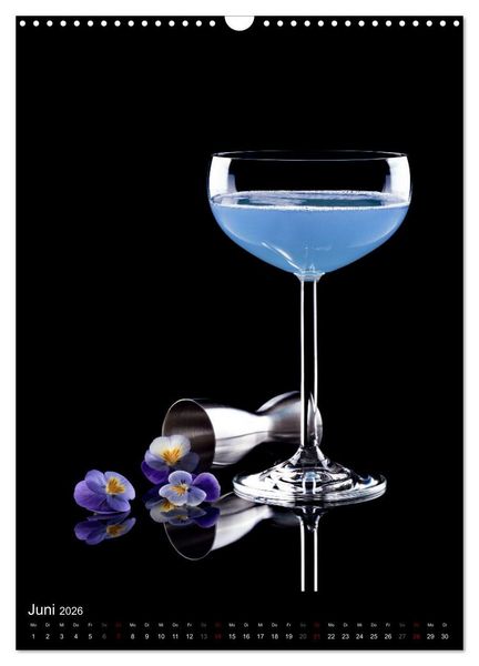 Produktbild: Cocktails und Longdrinks (Wandkalender 2026 DIN A3 hoch), CALVENDO Monatskalender