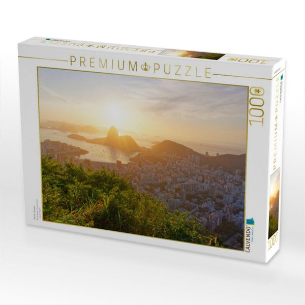 Produktbild: CALVENDO Puzzle Rio de Janeiro | 1000 Teile Lege-Gr&ouml;&szlig;e 64x48cm Foto-Puzzle f&uuml;r gl&uuml;ckliche Stunden