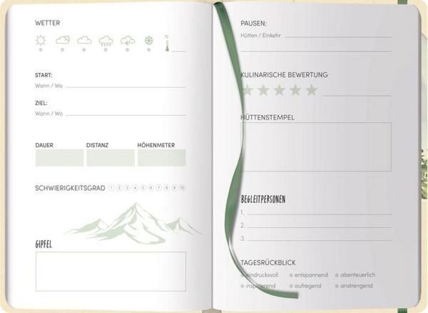 Produktbild: Wandertagebuch-Rucksack