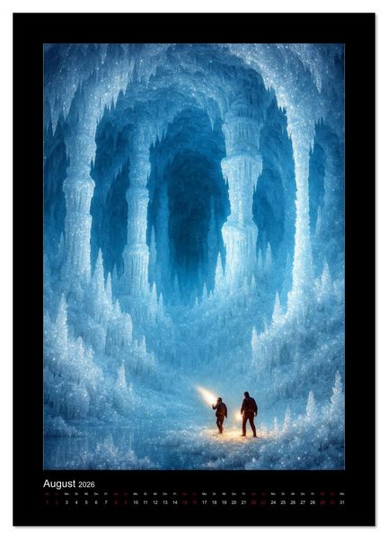 Produktbild: H&ouml;hlensehnsucht (Wandkalender 2026 DIN A3 hoch), CALVENDO Monatskalender