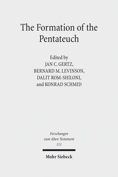 Produktbild: The Formation of the Pentateuch