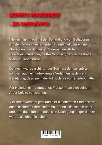Produktbild: Heinrich VonderNacht....der Nachtw&auml;chter