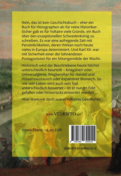 Produktbild: Die Geschichte Karls des XII.