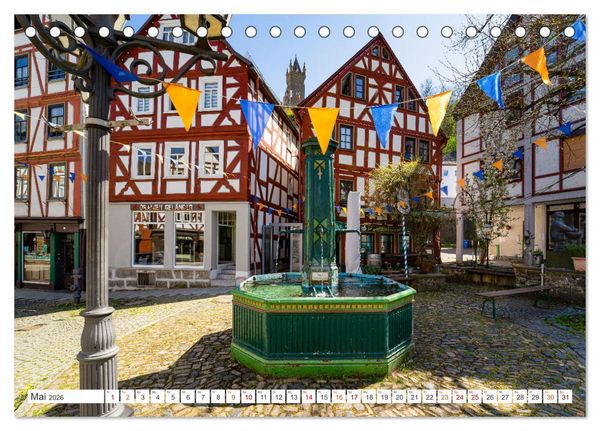 Produktbild: Dillenburg Impressionen (Tischkalender 2026 DIN A5 quer), CALVENDO Monatskalender