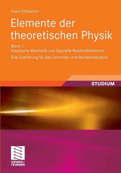 Produktbild: Elemente der theoretischen Physik