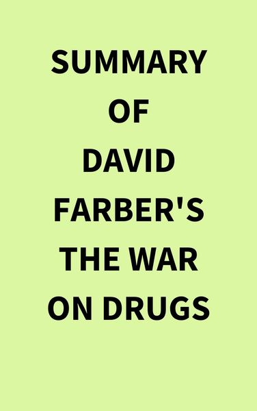 Produktbild: Summary of David Farber's The War on Drugs