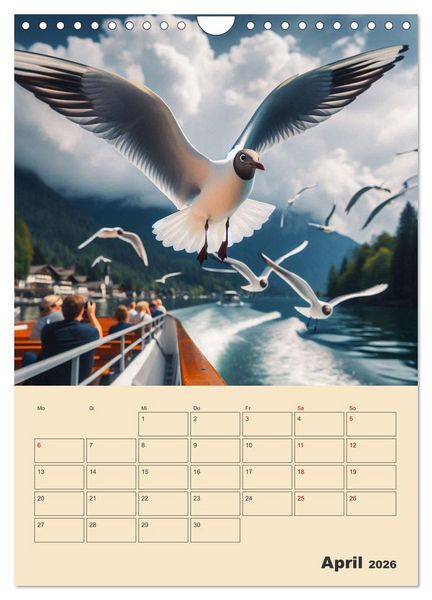 Produktbild: Fiktive Momente am Meer (Wandkalender 2026 DIN A4 hoch), CALVENDO Monatskalender