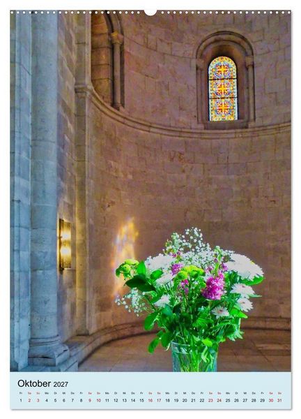 Produktbild: Evangelische Erl&ouml;serkirche Jerusalem (hochwertiger Premium Wandkalender 2027 DIN A2 hoch), Kunstdruck in Hochglanz