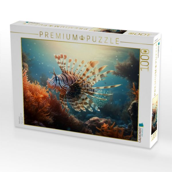 Produktbild: CALVENDO Puzzle Rotfeuerfisch | 1000 Teile Lege-Gr&ouml;&szlig;e 64x48cm Foto-Puzzle f&uuml;r gl&uuml;ckliche Stunden