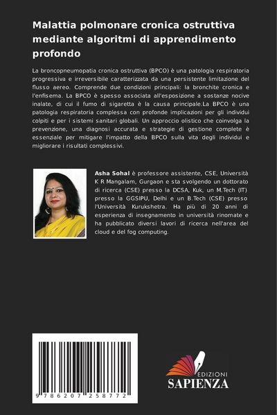 Produktbild: Malattia polmonare cronica ostruttiva mediante algoritmi di apprendimento profondo