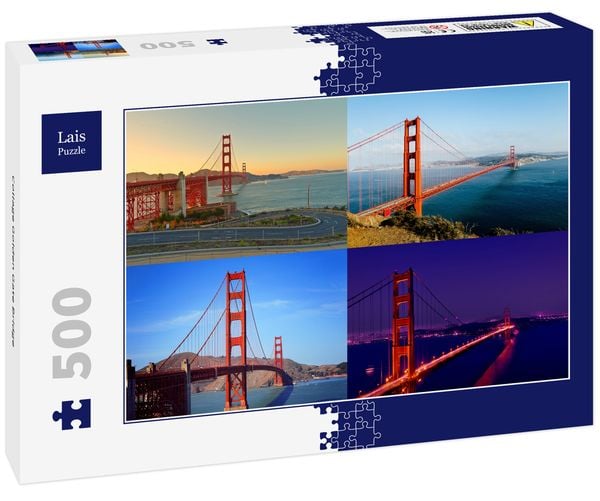 Lais Puzzle Collage Golden Gate Bridge 500 Teile