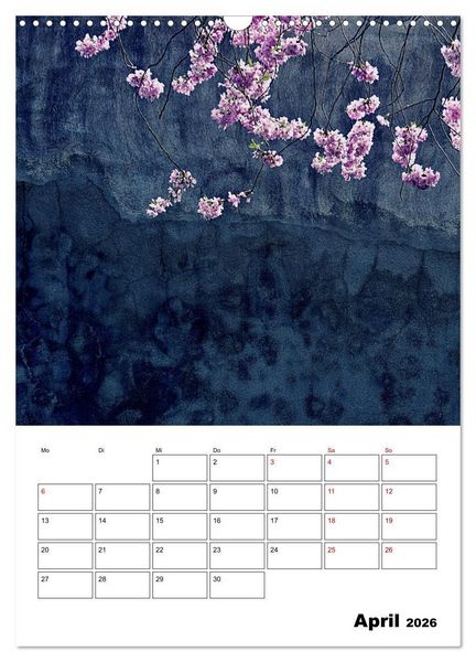 Produktbild: Mauerbl&uuml;mchen - Poesie im Allt&auml;glichen als Monatsplaner (Wandkalender 2026 DIN A3 hoch), CALVENDO Monatskalender