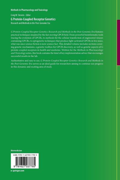 Produktbild: G Protein-Coupled Receptor Genetics