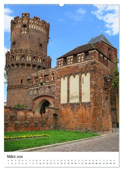 Produktbild: Tangerm&uuml;nde - Stadt an der Elbe (hochwertiger Premium Wandkalender 2026 DIN A2 hoch), Kunstdruck in Hochglanz