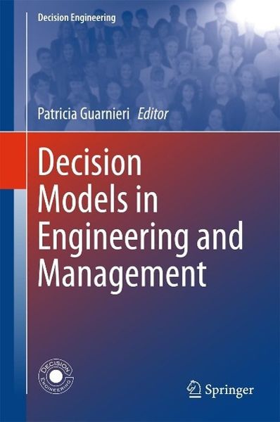 Produktbild: Decision Models in Engineering and Management