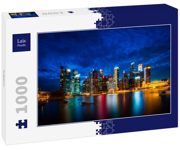 Produktbild: Lais Puzzle Singapur 1000 Teile