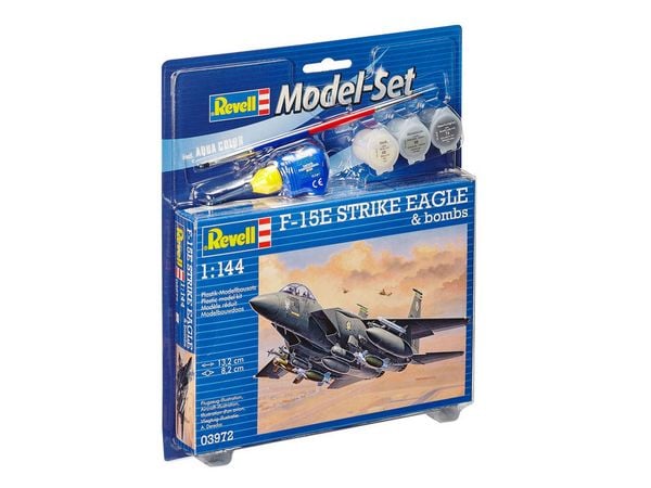 Produktbild: Modellbau Model Set F-15E Strike Eagle & bombs