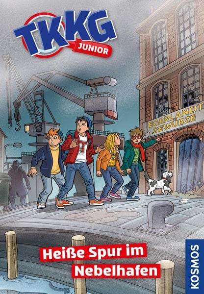 Produktbild: TKKG Junior, 23, Heiße Spur im Nebelhafen