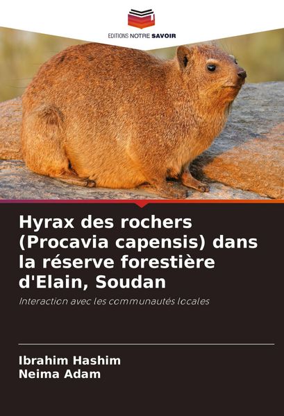 Produktbild: Hyrax des rochers (Procavia capensis) dans la r&eacute;serve foresti&egrave;re d'Elain, Soudan