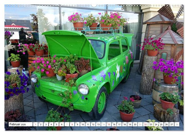 Produktbild: Sowjet-Mobile - Oldtimer der UdSSR (hochwertiger Premium Wandkalender 2026 DIN A2 quer), Kunstdruck in Hochglanz