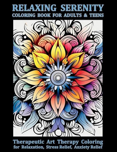 Produktbild: Relaxing Serenity Coloring Book For Adults & Teens