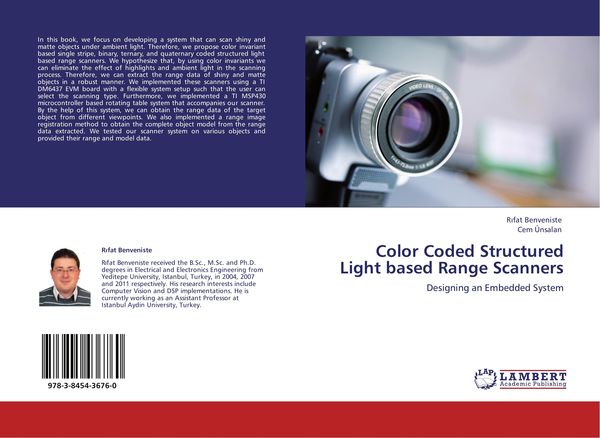 Produktbild: Color Coded Structured Light based Range Scanners