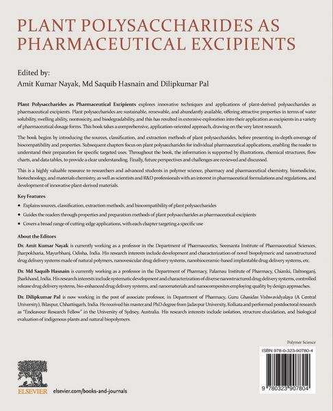 Produktbild: Plant Polysaccharides as Pharmaceutical Excipients