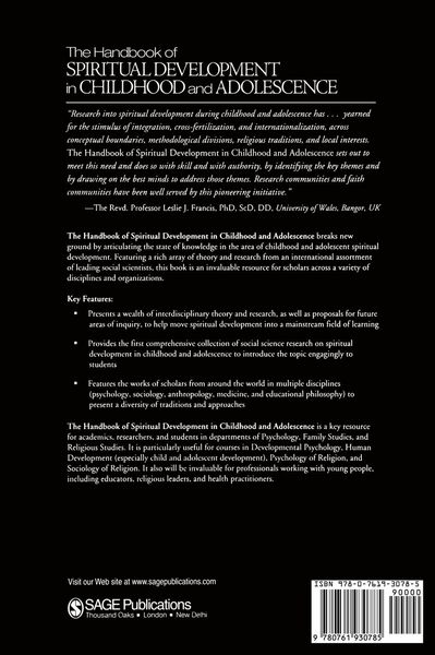 Produktbild: The Handbook of Spiritual Development in Childhood and Adolescence