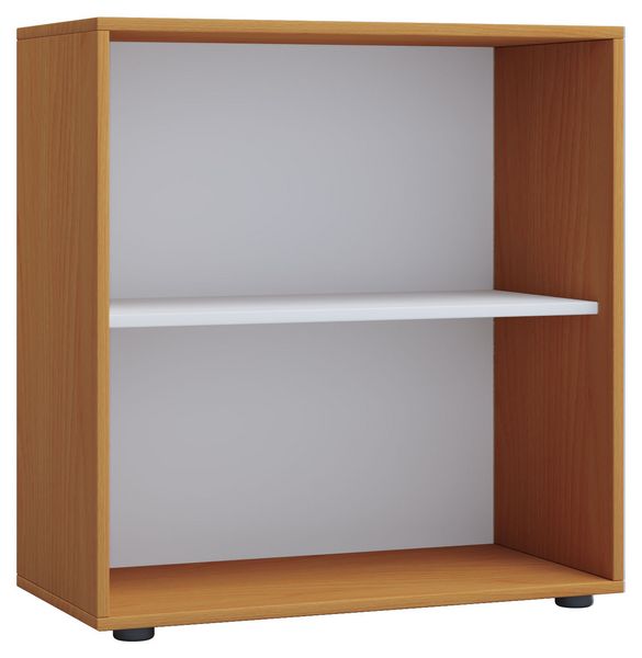 Produktbild: Holz B&uuml;ro Regal B&uuml;cher Ordner Aktenregal Lona 2f