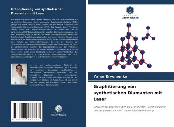 Produktbild: Graphitierung von synthetischen Diamanten mit Laser