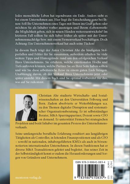 Produktbild: Erfolgreicher Unternehmensverkauf