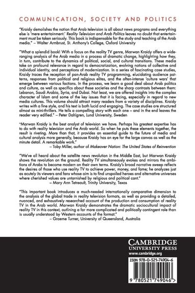 Produktbild: Reality Television and Arab Politics