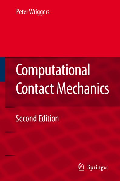 Produktbild: Computational Contact Mechanics