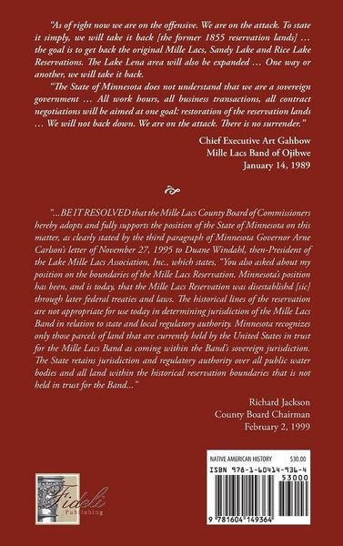 Produktbild: "...and the Mille Lacs who have no reservation..."
