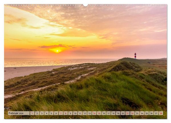 Produktbild: IN SYLT VERLIEBT (Wandkalender 2026 DIN A2 quer), CALVENDO Monatskalender