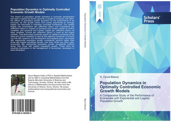 Produktbild: Population Dynamics in Optimally Controlled Economic Growth Models