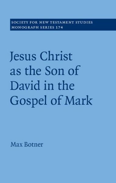 Produktbild: Jesus Christ as the Son of David in the Gospel of Mark